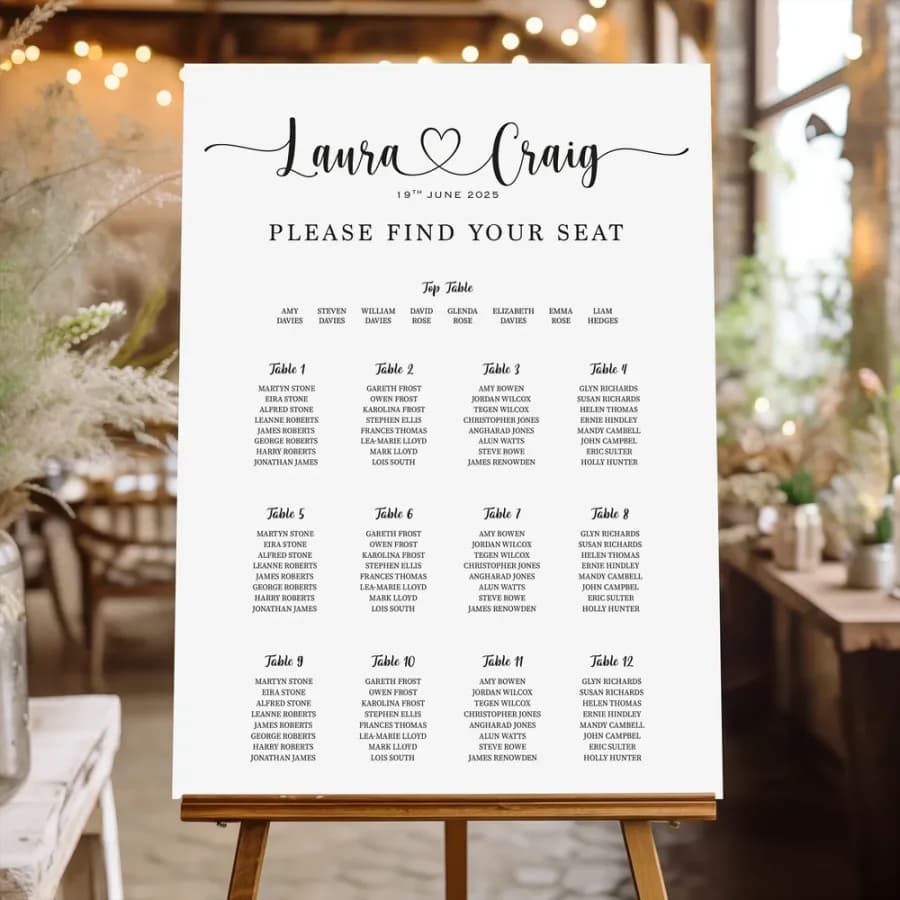 Wedding & Engagement Signs